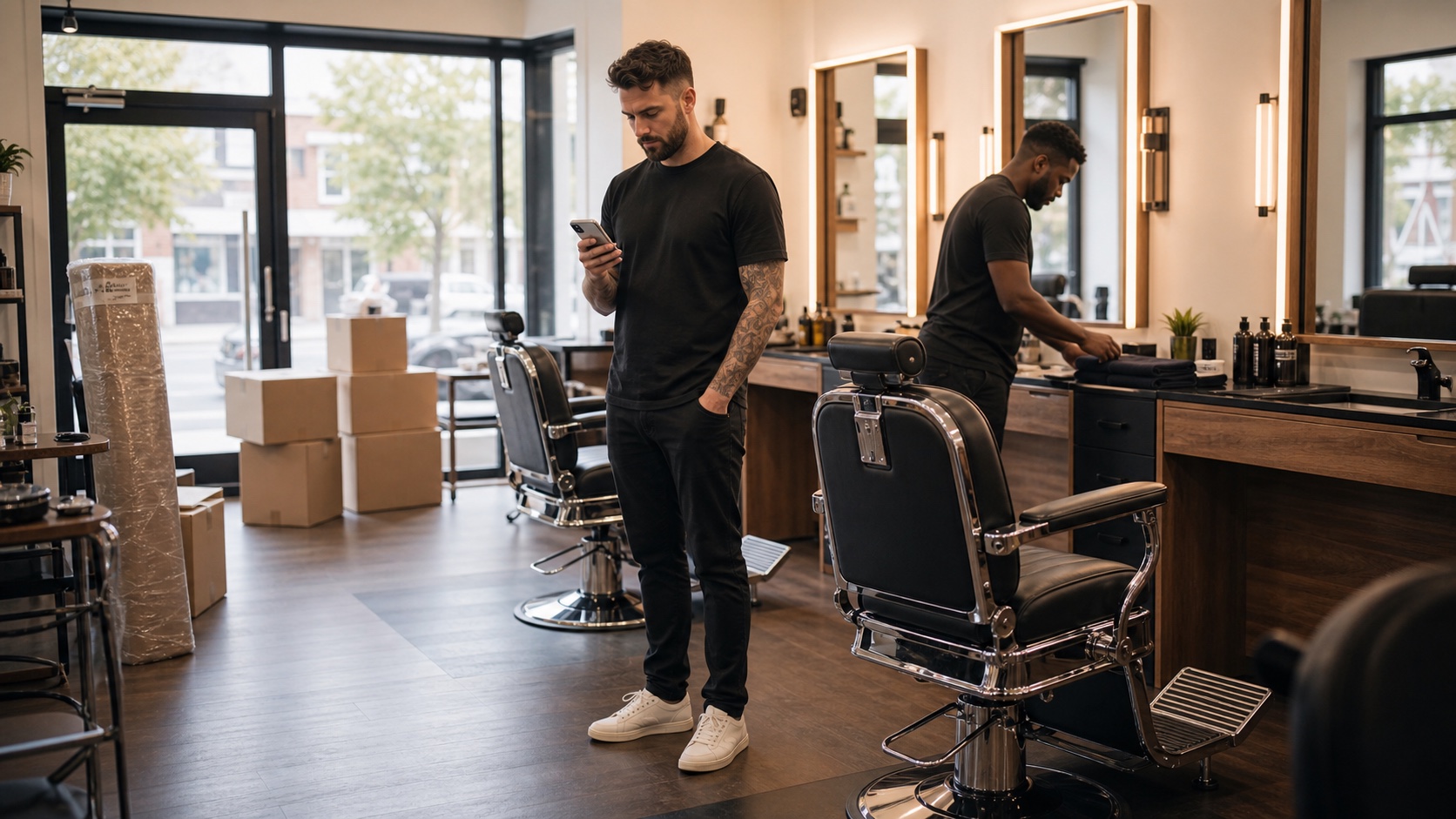 Best booking system for a new barbershop in the UK